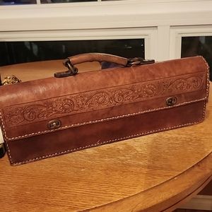 Leather Handtooled Bag